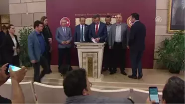 Tekrar) - CHP Grup Başkanvekili Engin Altay: '15 Milletvekilimiz Partimizden İstifa Etti ve İyi...