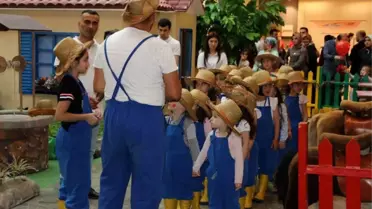 Çocuklar 23 Nisan'da Doyasıya Eğlendi