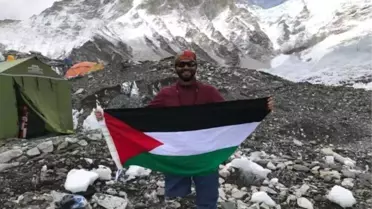 Filistinli Genç Tek Bacağıyla Everest'e Çıktı