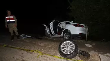 Anne ile Oğlu Trafik Kazasında Hayatını Kaybetti