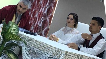 Nikahı İptal Edilen Çifti Canlı Yayında Belediye Başkanı Evlendirecek