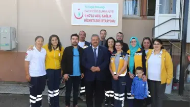 Başkan Uysal'dan 112 Acil Servis İstasyonu'na Ziyaret