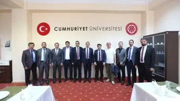 Cü Rektörü Yıldız, Sendika Temsilcileriyle Bir Araya Geldi