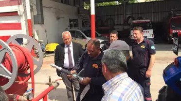 Soma Yangına İlk Müdahaleyi Öğrendi