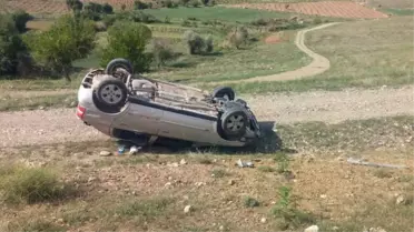 Gercüş'te Takla Atan Otomobilde 1 Kişi Yaralandı