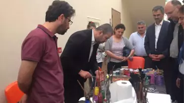 Kahta'da Ebru Sergisi ve Semineri