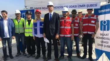 İzmir'de İş Kazası Kurtarma Tatbikatı