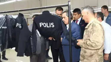 Türk Polis Teşkilatının Üniformaları Adıyaman'da Üretiliyor