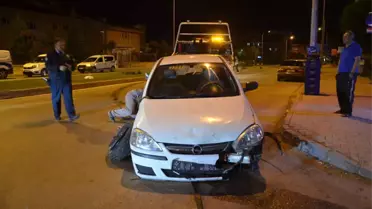 Karaman'da Trafik Kazası: 2 Yaralı