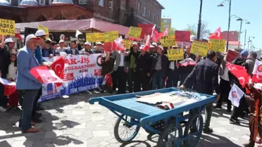 Ağrı'da 1 Mayıs İşçi Bayramı Kutlandı