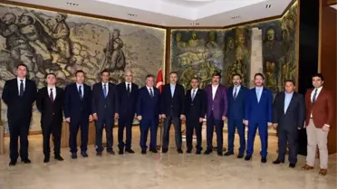 Gahib Yönetimi Vali Yerlikaya ve Başkan Şahin'i Ziyaret Etti