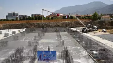 Güzelyurt Kapalı Pazar Yeri Projesi'nin Temeli Atıldı