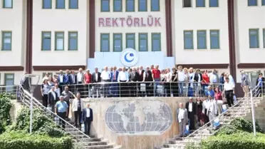 Muhtarlar Üniversitenin Merkezi Külliyesini Gezdi
