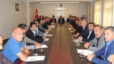 Müsteşarı Dilemre Şırnak'taki Sanayicileri Dinledi