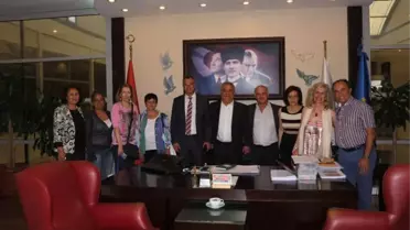 Yunan Öğrencilerden Başkan Kayalı'ya Ziyaret