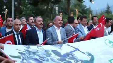 Meşale Yürüyüşü ile Başlayan Spor Oyunlarında Sinan Akçıl Sürprizi