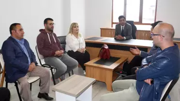 İbrahim Çeçen Vakfı Müdürü Dinçer'den Yurt Ay Der'e Ziyaret!