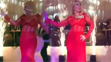 Seda Sayan Alişan'ın Düğünde Koltuğa Çıkarak Oynadı