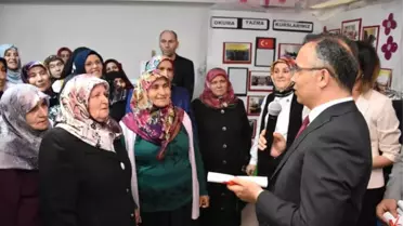 Okuma Yazma Seferberliğinin İlk Mezunları Sertifikalarını Aldı