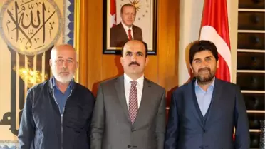 Başkan Acar'dan Büyükşehir Belediye Başkanı Altay'a Ziyaret