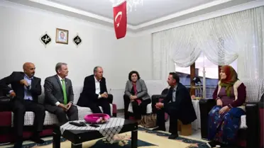 Cumhurbaşkanı Adayı Muharrem İnce, Şehit Polis Yıldırım'ın Baba Evini Ziyaret Etti