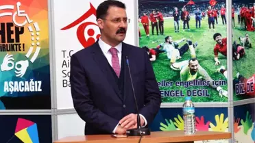 Vali Haktankaçmaz: 'Başarılı Engellilere Hayranlık Duyuyorum'