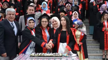 Aşkale İMKB Anadolu Lisesi'nde Mezuniyet Heyecanı