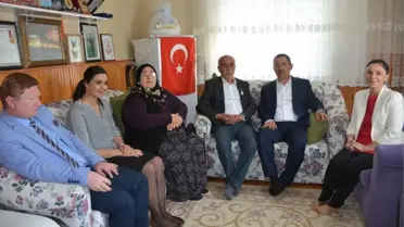 Başkan Uysal'dan Şehit Annelerine Ziyaret