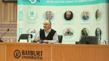 Prof. Dr. Fazlıoğlu, 'İslam Felsefesi' Üzerine Düşüncelerini Paylaştı