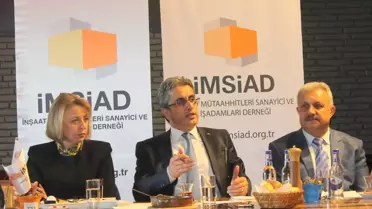 Müteahhitler Faiz Oranlarındaki İndirimleri Birinci Ağızdan Dinledi