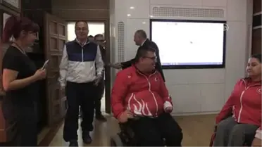 Bolu Belediyesi'nden Engelli Millilere Ödül