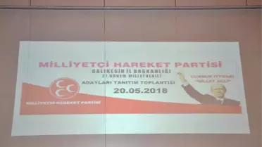 MHP Balıkesir Milletvekili Adaylarını Tanıttı