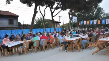 AK Parti Tire Teşkilatından 'Tahta Kaşıklı' İftar