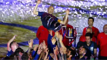Barcelona, Iniesta'yı Galibiyetle Uğurladı