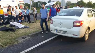 Samsun'da Otomobil Motosiklete Çarptı: 1 Ölü