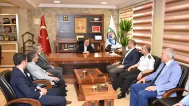 Vali Çeber'den Tso'ya Ziyaret