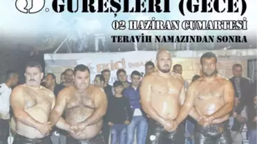Sübeylidere'de 2 Haziran'da Gece Güreşi Yapılacak