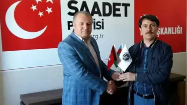 Başkan Gülbey, Saadet Partisi Başkanı Aslan'ı Ziyaret Etti