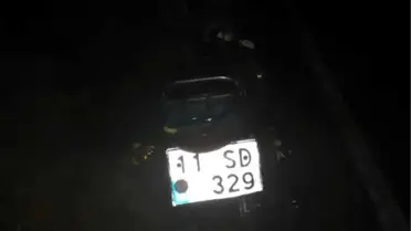 Köpeğe Çarpan Motosiklet Sürücüsü Yaralandı