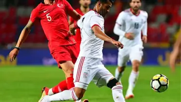 Hazırlık Maçı: Türkiye: 1 - İran: 0 (İlk Yarı)