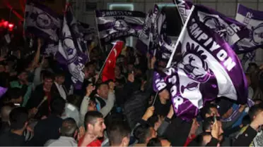 Afjet Afyonspor, 1. Lig'e Çıkmayı Kutladı!
