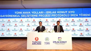 Türk Hava Yolları ve Emlak Konut GYO'dan Dev Proje