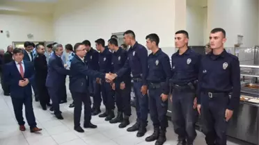 Vali Çeber, Pomem'de İftar Açtı