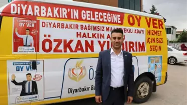 Bağımsız Adaydan 700 Araçlık Seçim Konvoyu