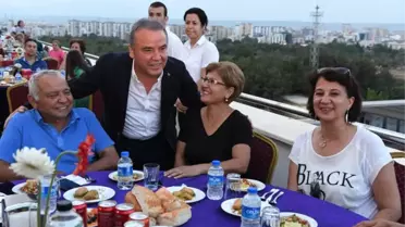 Başkan Böcek'ten Şehit Ailelerine İftar