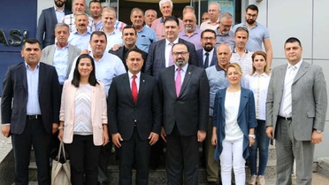 Çeliktürk, Sektörün Sorunlarını Anlattı