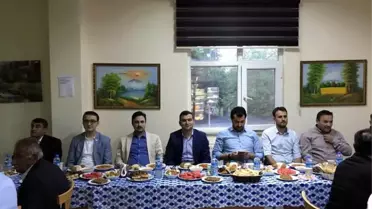 Hazro Daire Amirleri ve Kanat Önderleri İftarda Buluştu