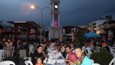 Germencik'te İftar Yemeği Yoğun İlgi Gördü