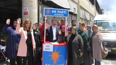 Hasan Oymak Baba Ocağında Cşkuyla Karşılandı