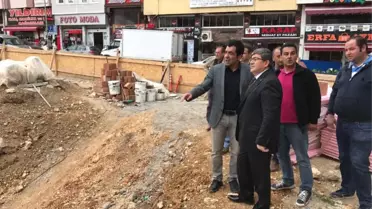 Başkan Can Çalışmaları Yerinde İnceledi